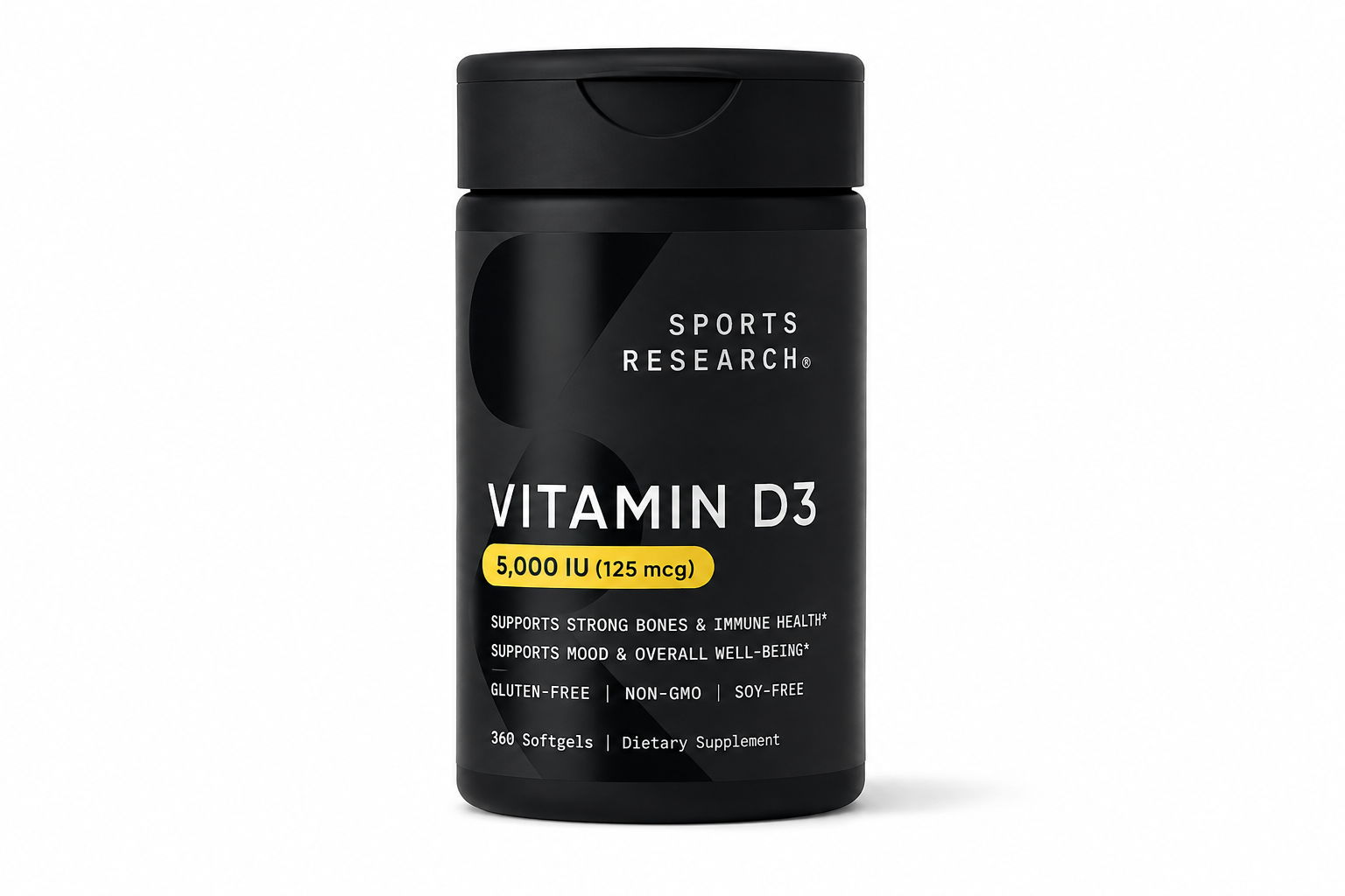 Sports Research Vitamin D3 5000 IU supplement